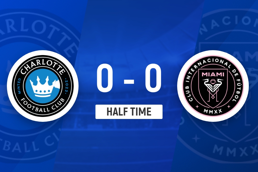 九游app下载-半场-迈阿密0-0夏洛特 苏亚雷斯推射造险阿巴达失单刀