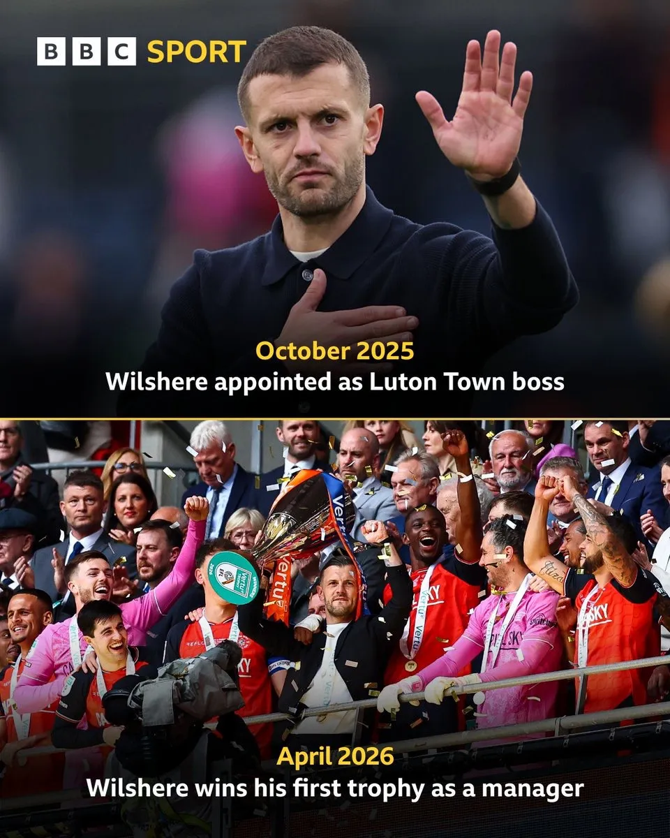 九游中国官网-执教开门红！前枪手中场威尔希尔率卢顿问鼎联赛锦标赛冠军